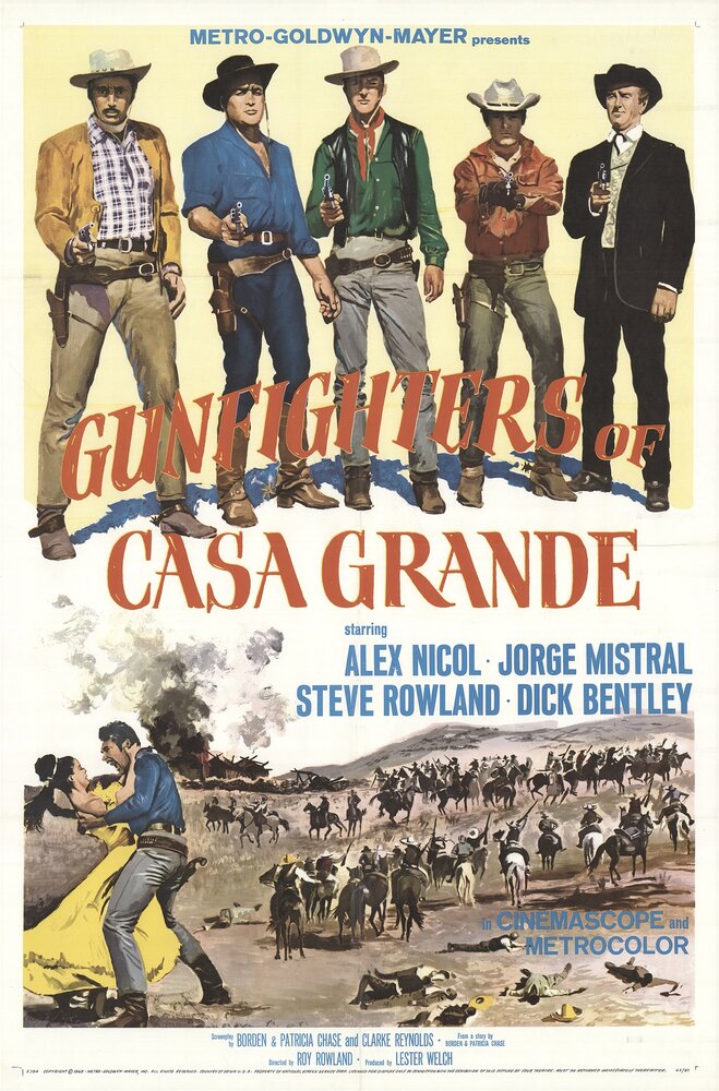 Gunfighters of Casa Grande (1964) постер