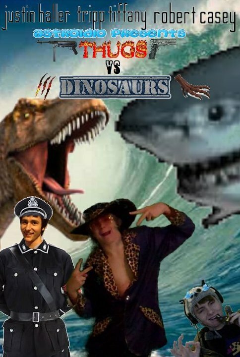 Бандиты против динозавров (2017) постер