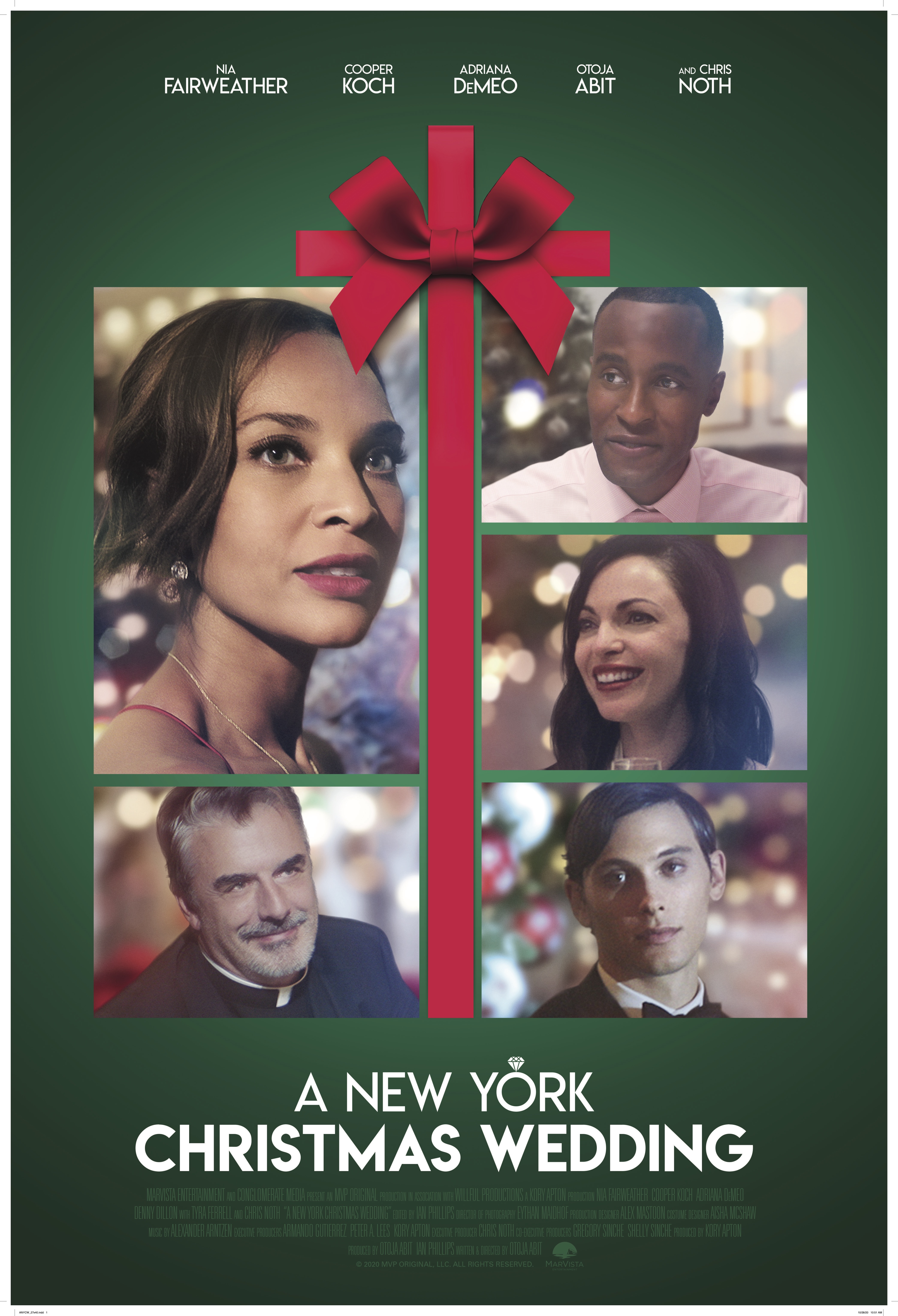 A New York Christmas Wedding (2020) постер