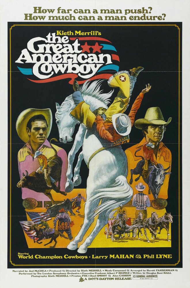 Великий американский ковбой (1974) постер