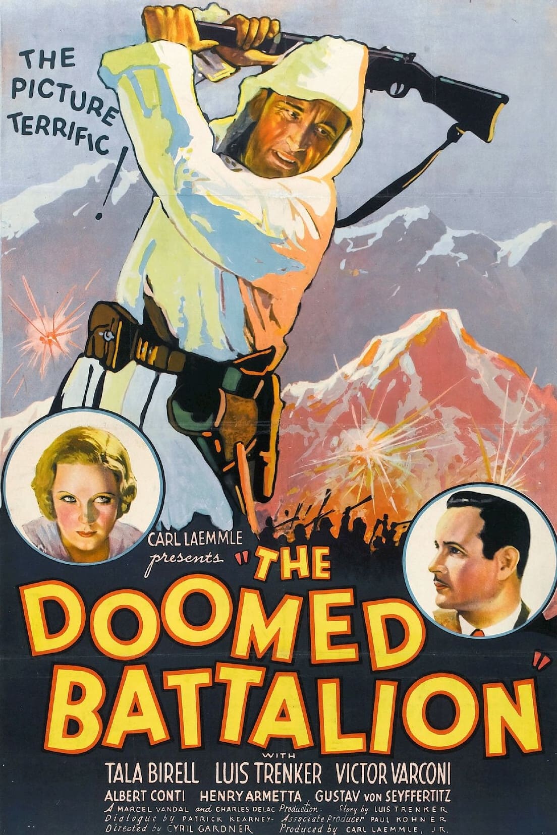 Обреченный батальон (1932) постер