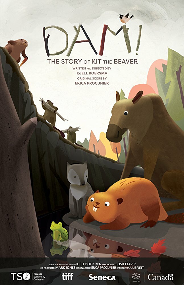 DAM! The Story of Kit the Beaver (2017) постер