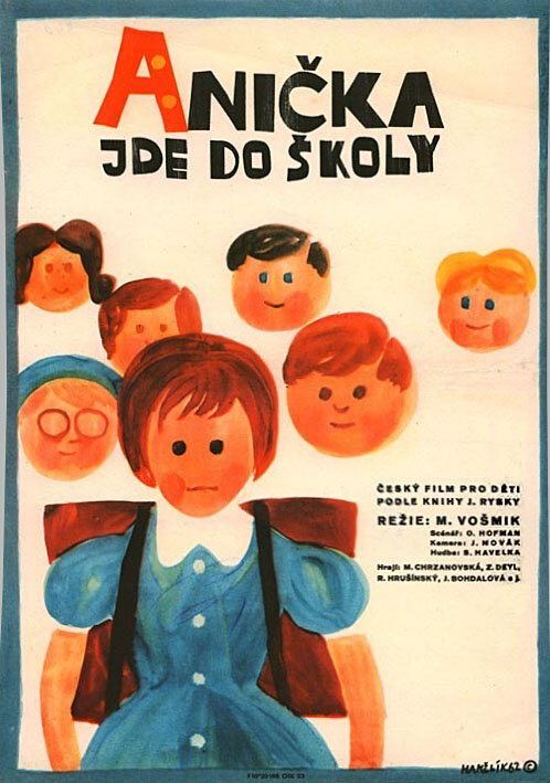 Анечка идёт в школу (1962) постер