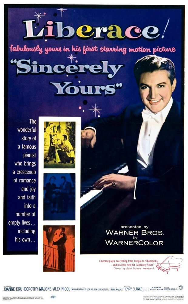 Sincerely Yours (1955) постер