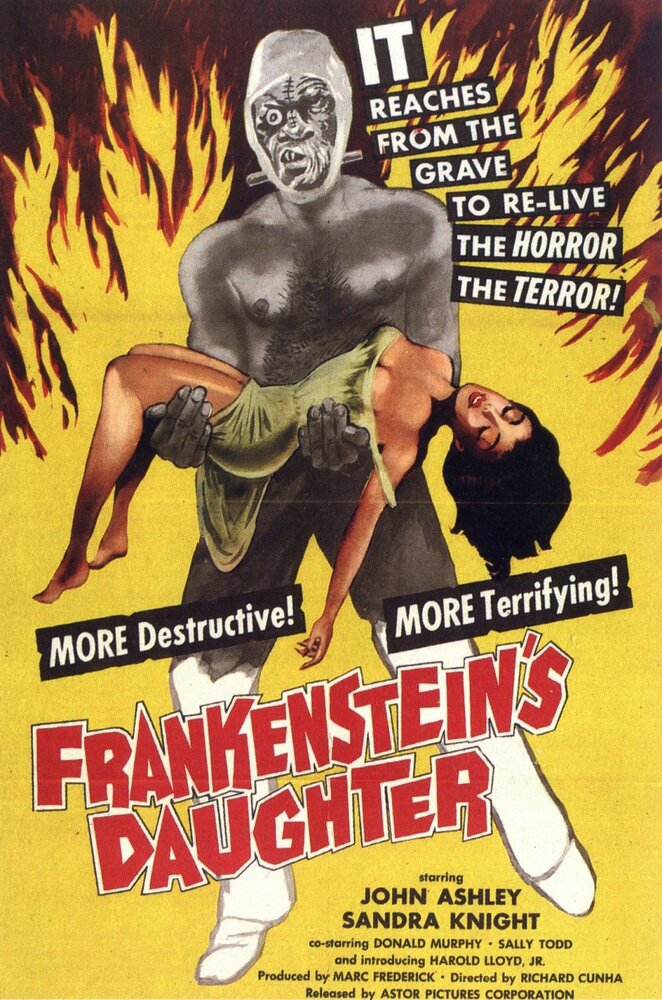 Дочь Франкенштейна (1958) постер