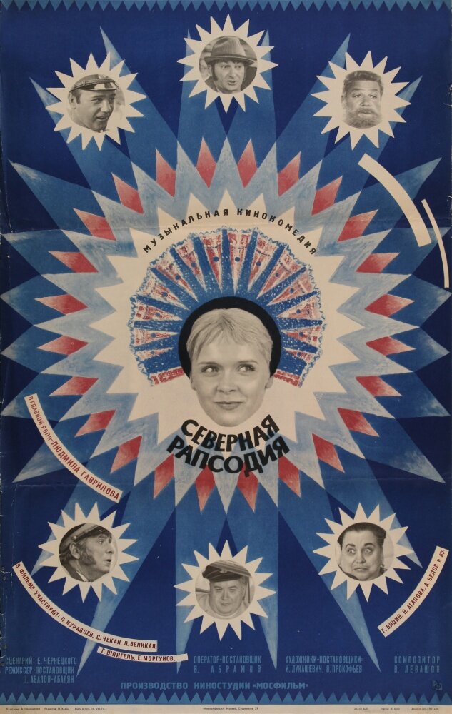 Северная рапсодия (1974) постер