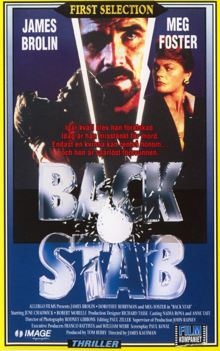 Удар в спину (1990) постер