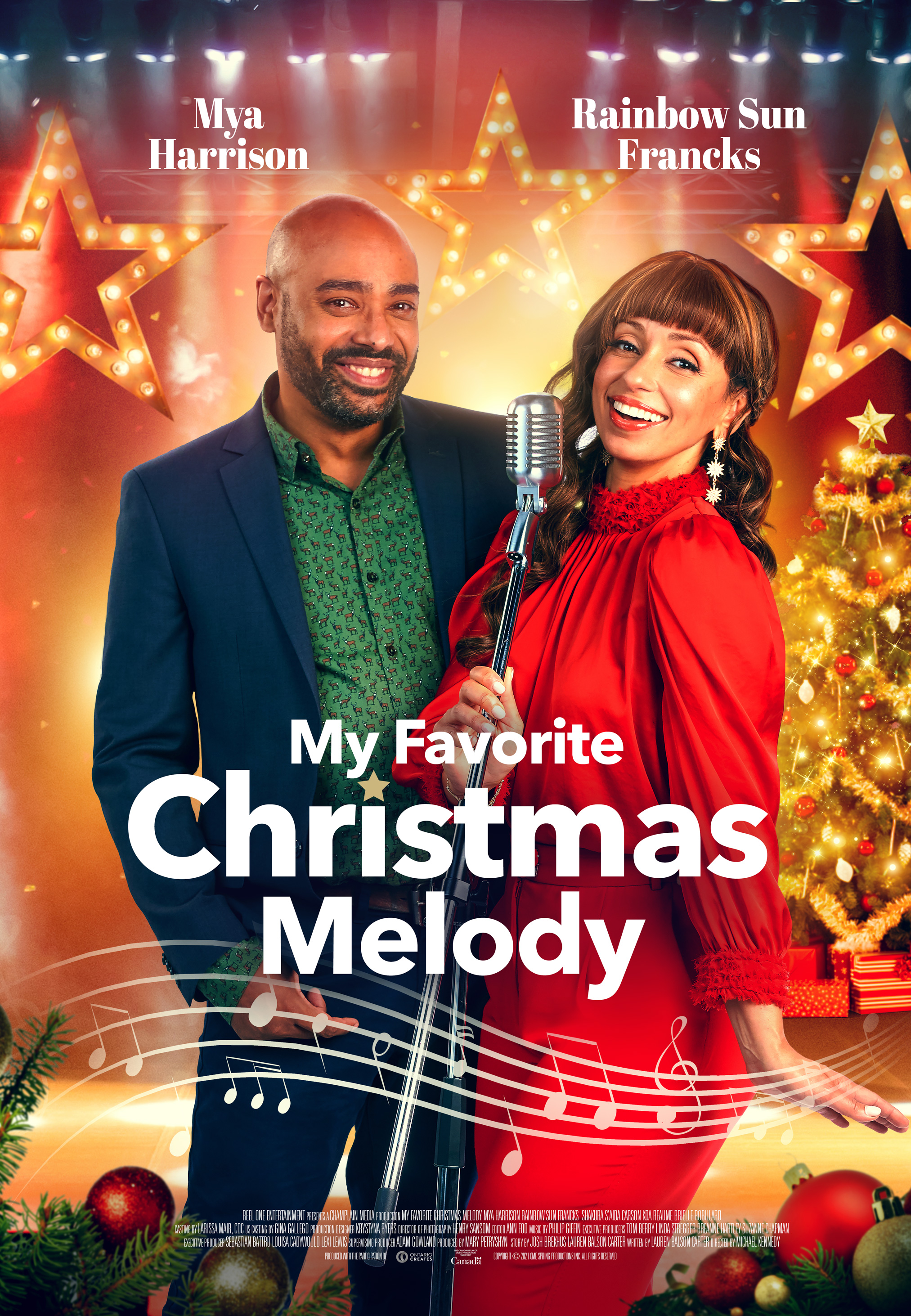My Favorite Christmas Melody (2021) постер
