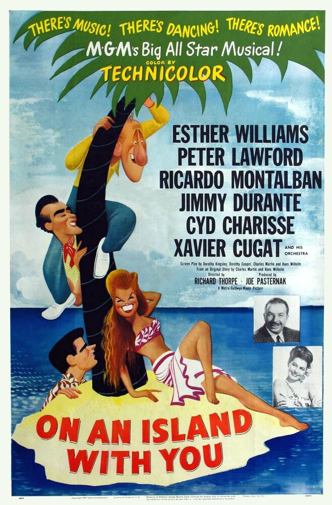 С тобой на острове (1948) постер