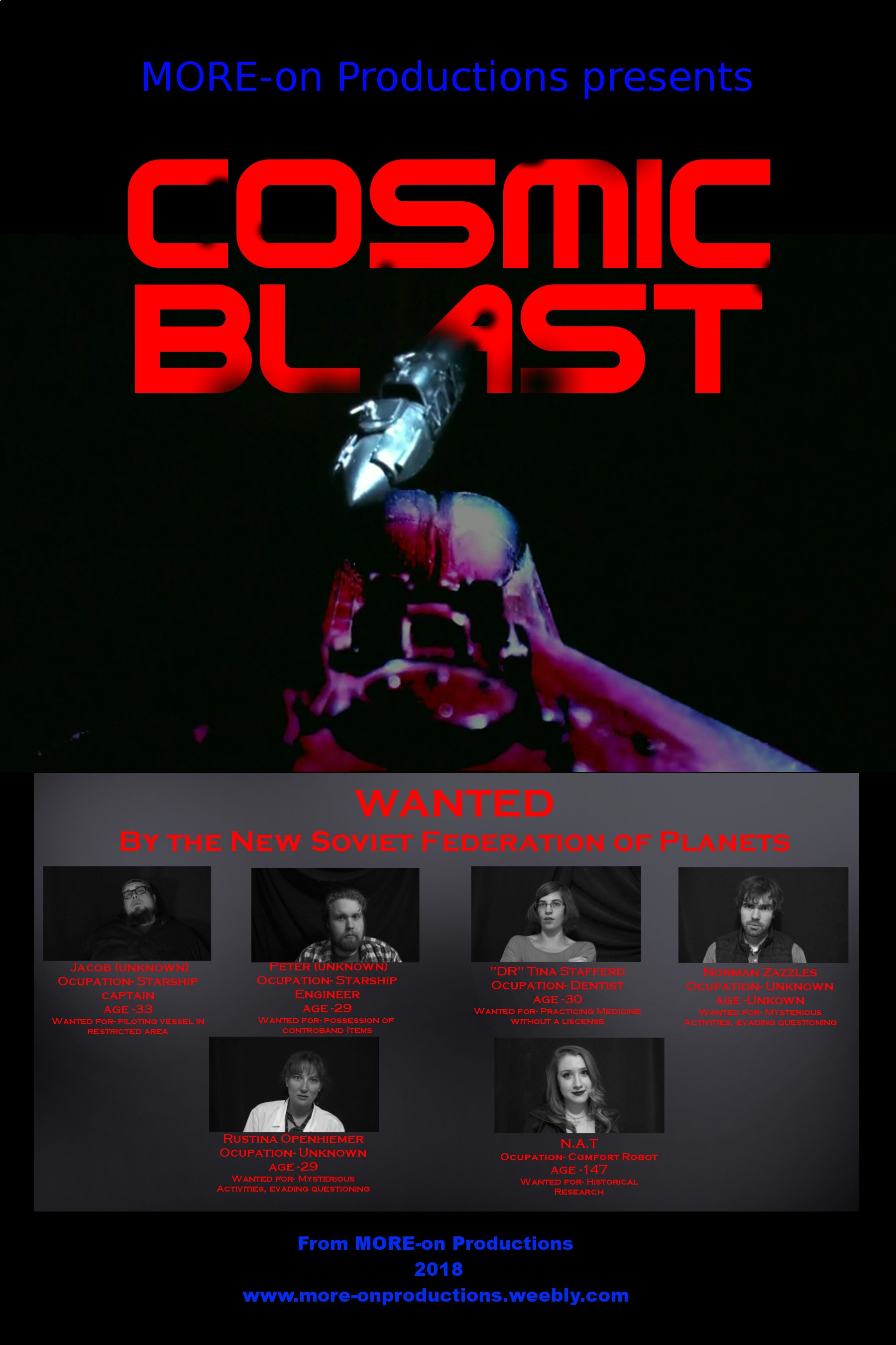 Cosmic Blast (2018) постер
