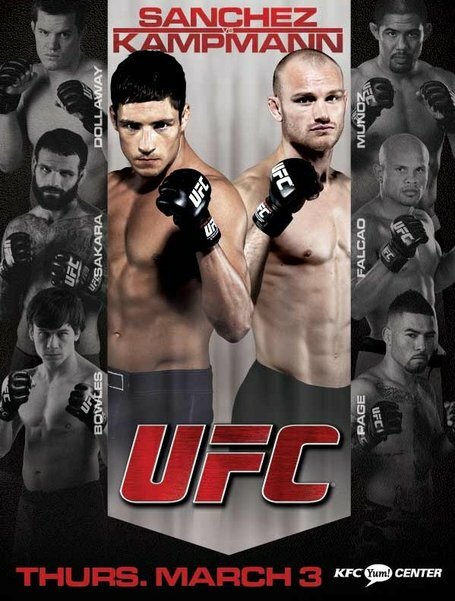 UFC on Versus: Sanchez vs. Kampmann (2011) постер