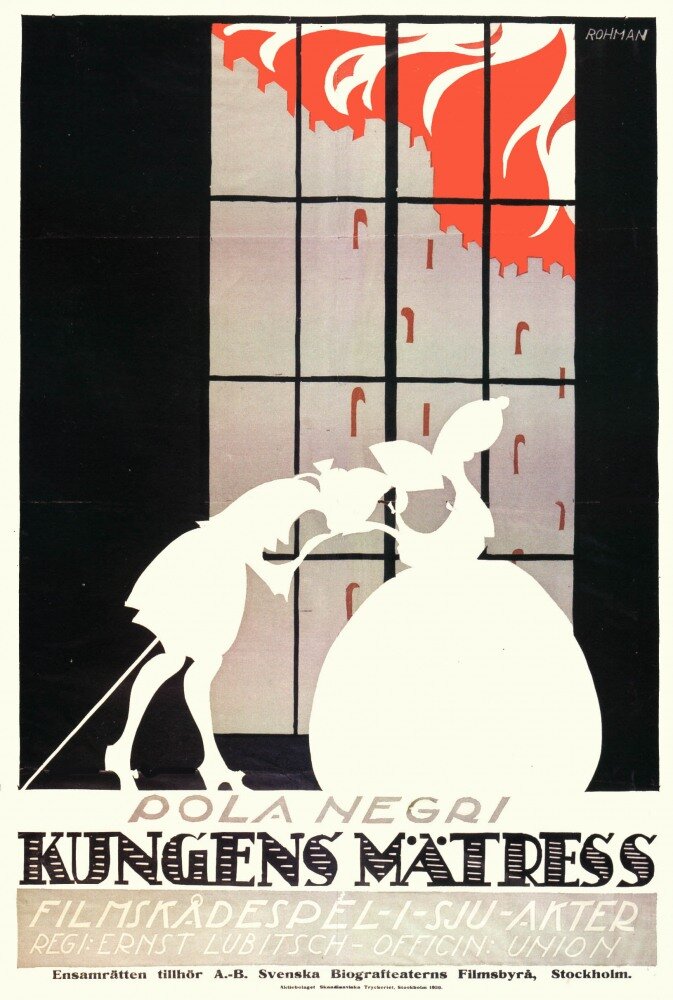 Мадам ДюБарри (1919) постер