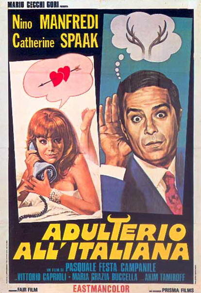 Измена по-итальянски (1966) постер