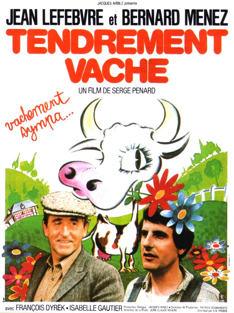 Tendrement vache (1979) постер