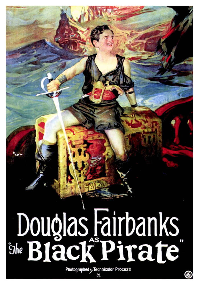 Черный пират (1926) постер