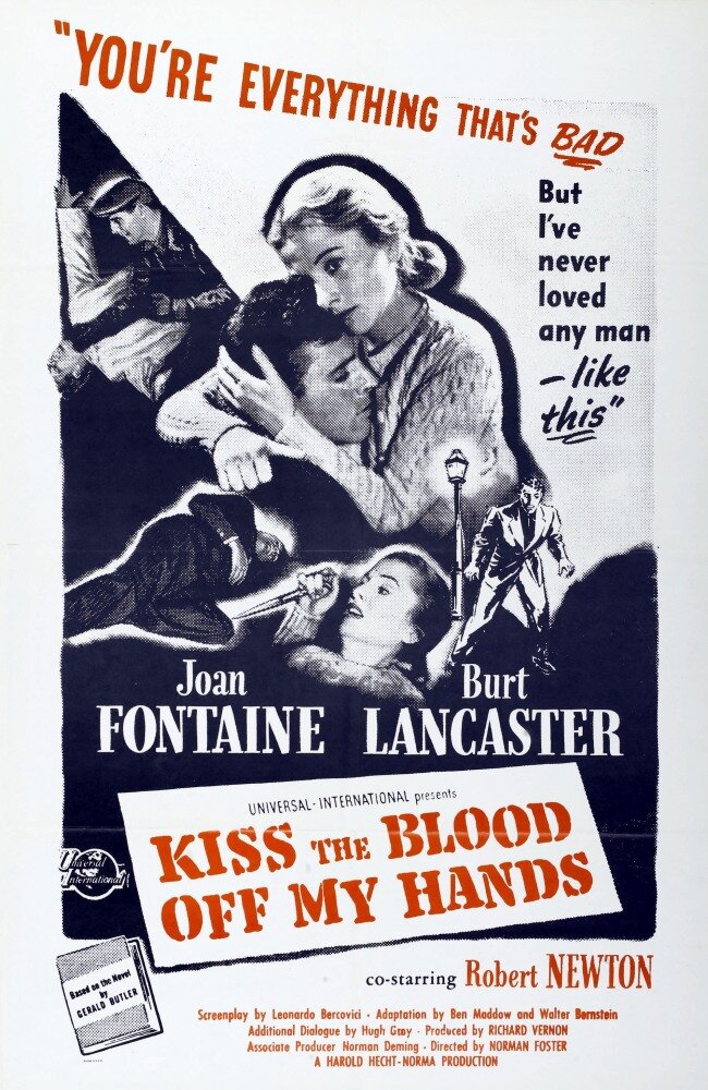 Поцелуями сотри кровь с моих рук (1948) постер