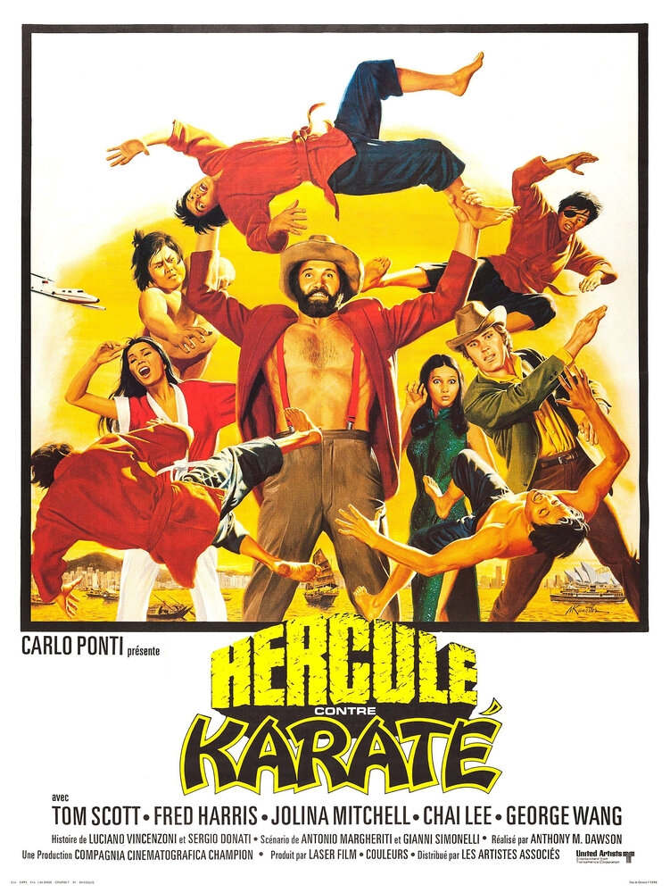 Геркулес против карате (1973) постер