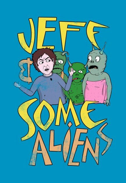 Джефф и инопланетяне (2017) постер