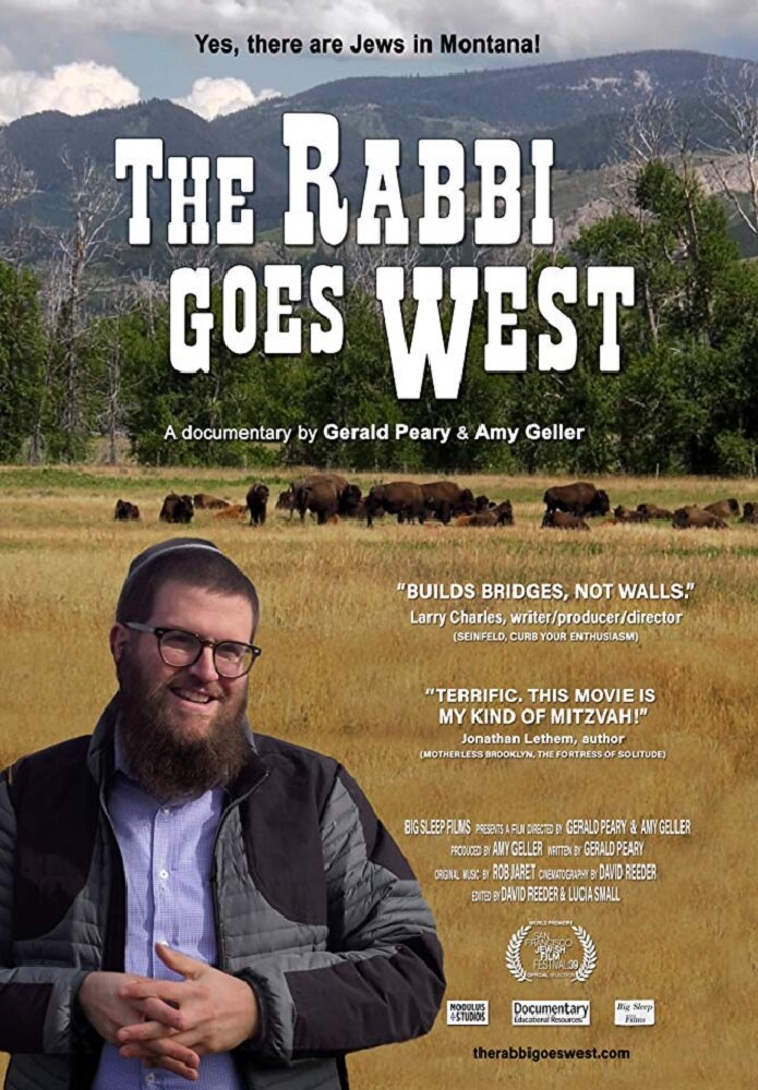 The Rabbi Goes West (2019) постер
