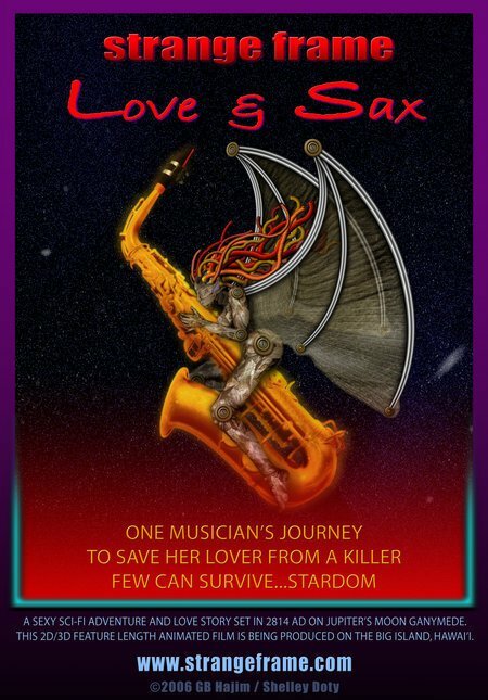 Strange Frame: Love & Sax (2012) постер