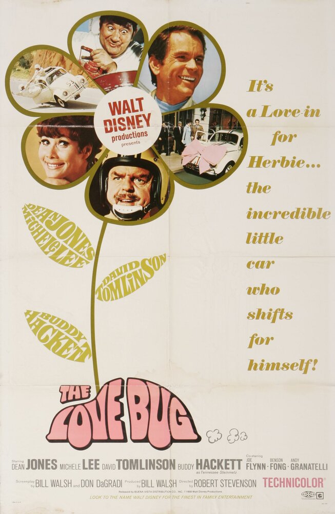 Фольксваген-жук (1968) постер