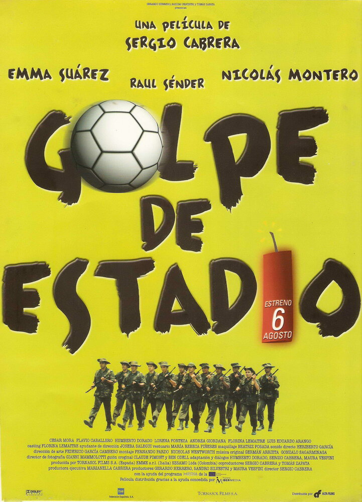 Переворот на стадионе (1998) постер