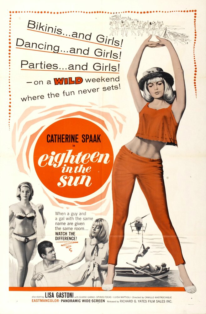 Подростки на солнце (1962) постер