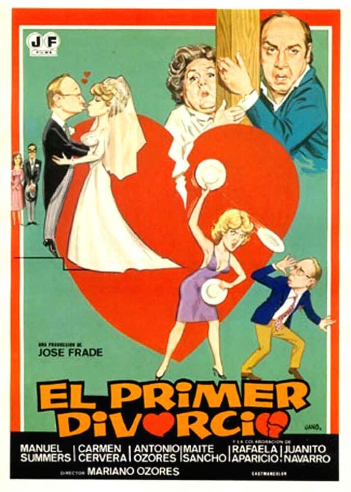 El primer divorcio (1982) постер