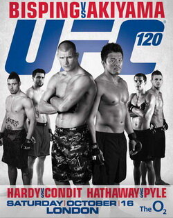 UFC 120: Bisping vs. Akiyama (2010) постер