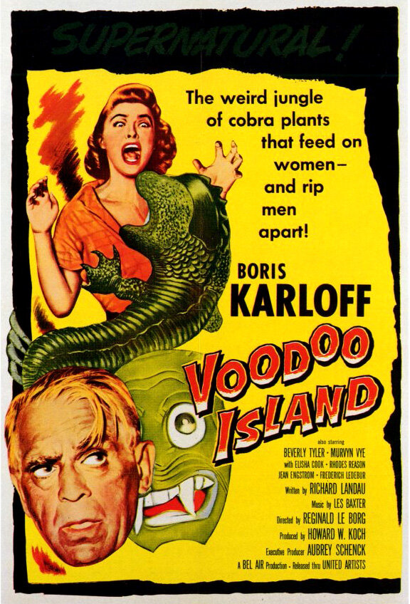 Остров вуду (1957) постер
