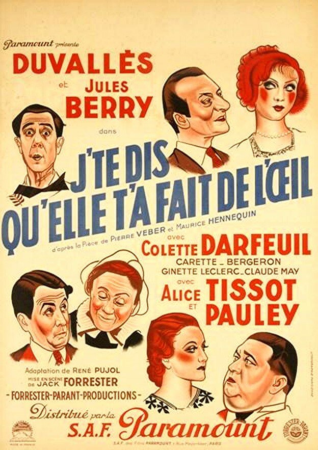 Et moi, j'te dis qu'elle t'a fait de l'oeil (1935) постер