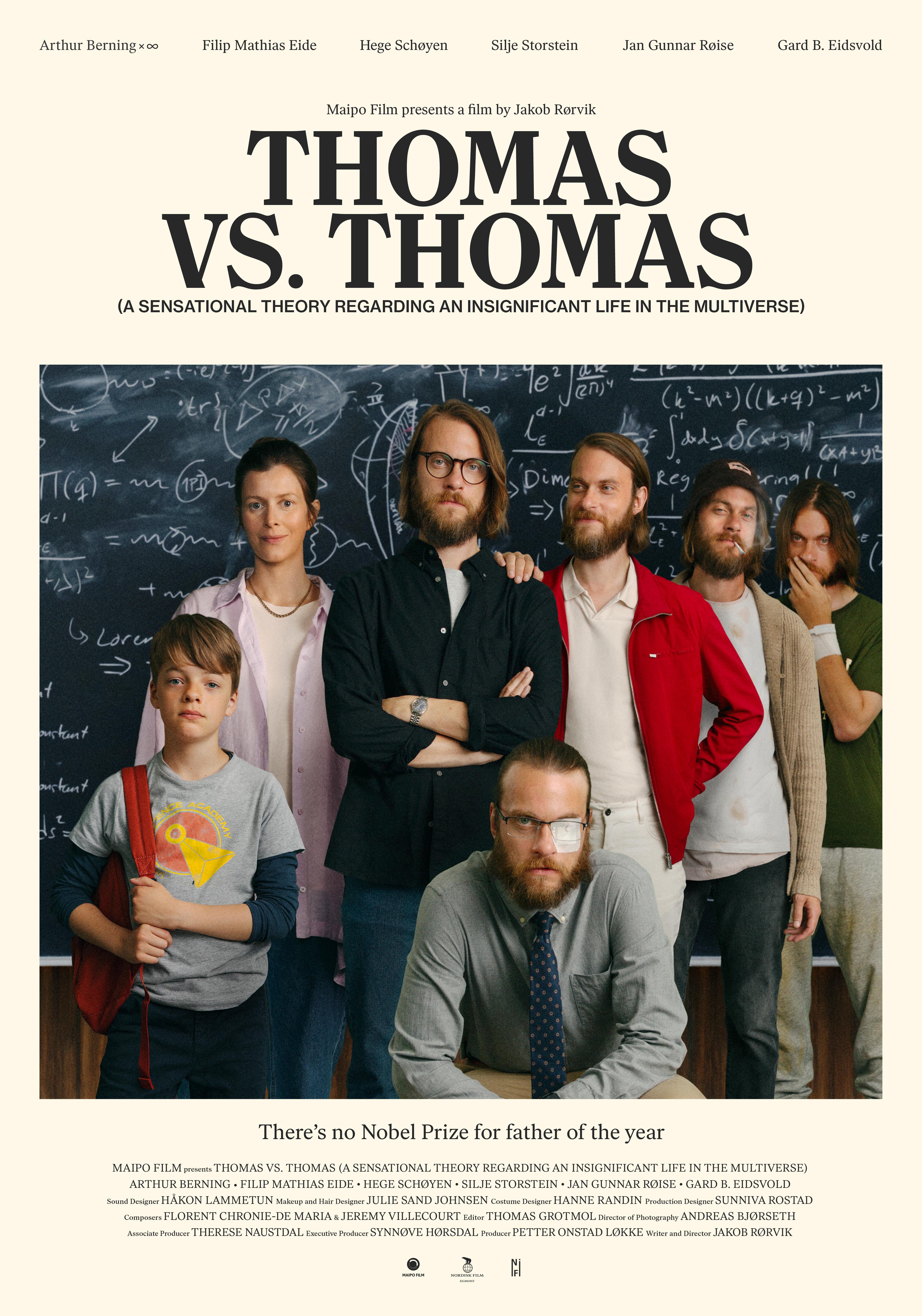 Thomas mot Thomas (en sensasjonell teori om det ubetydelige livet i multiverset) (2022) постер
