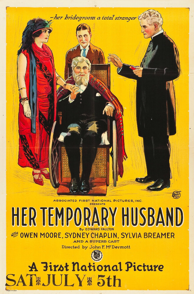 Её временный муж (1923) постер