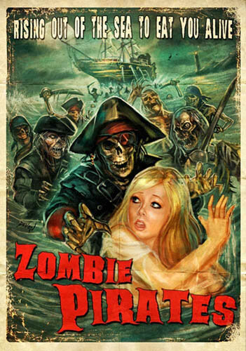 Зомби пираты (2014) постер