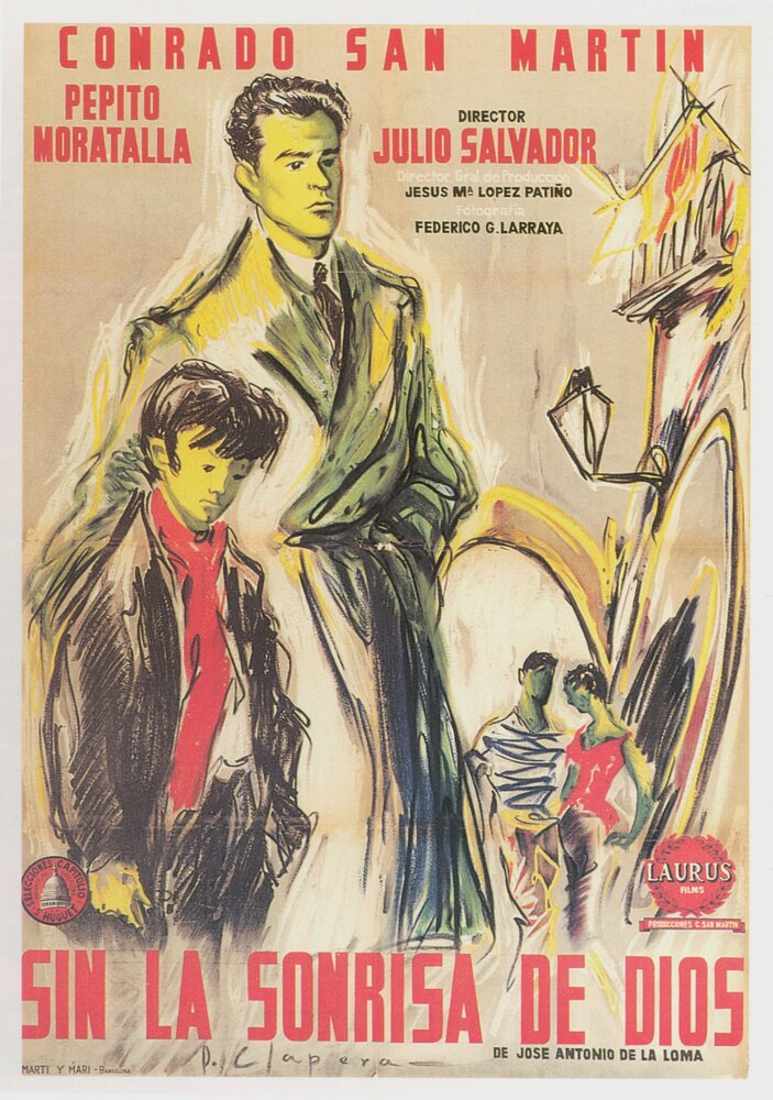 Sin la sonrisa de Dios (1955) постер