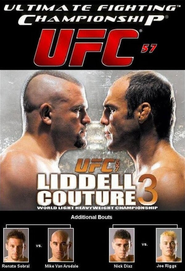 UFC 57: Liddell vs. Couture 3 (2006) постер