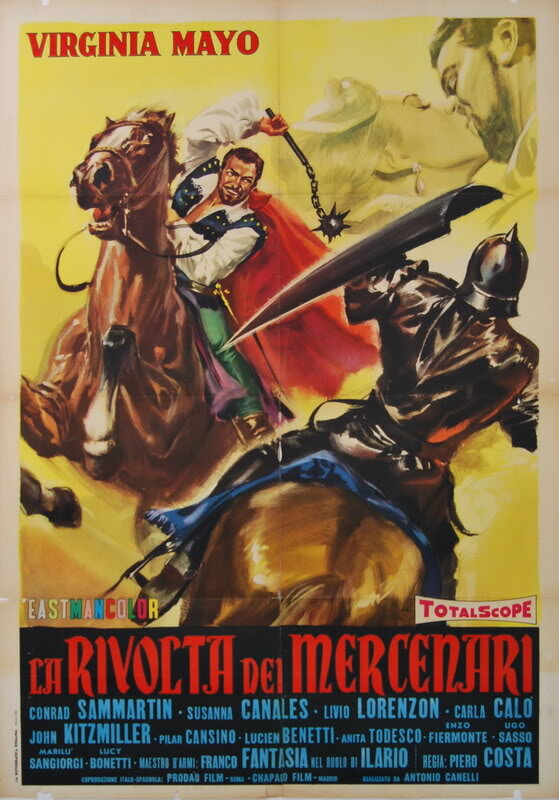 Восстание наёмников (1961) постер