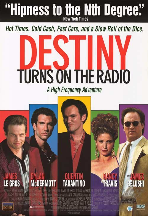 Дестини включает радио (1995) постер