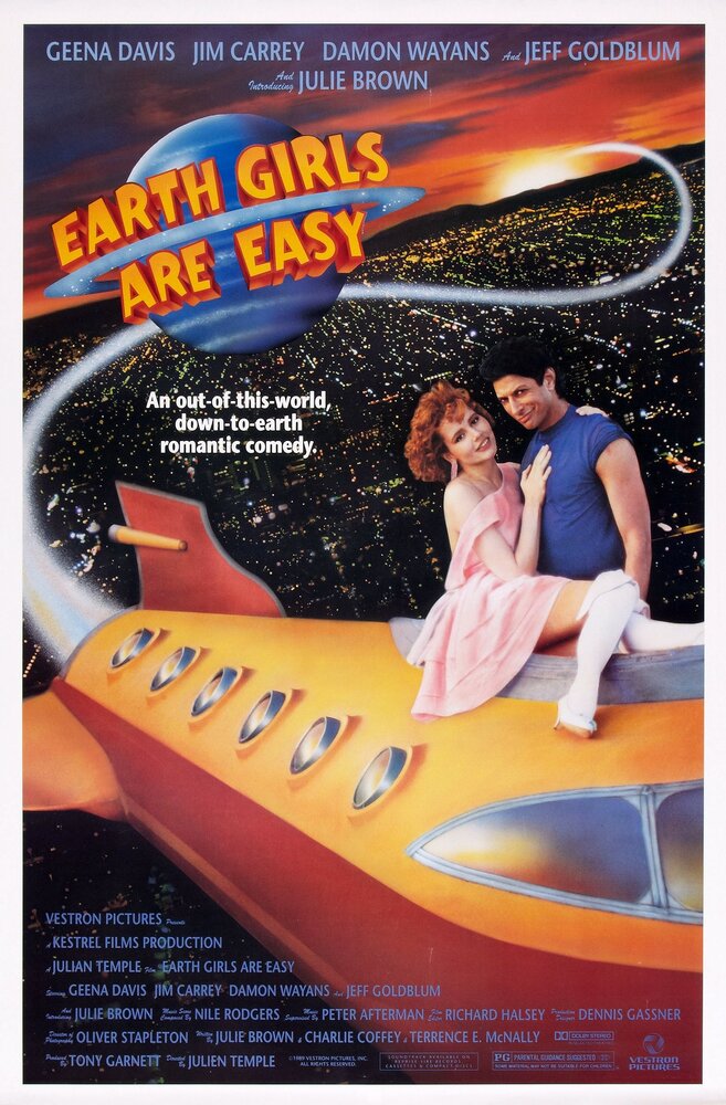 Земные девушки легко доступны (1988) постер