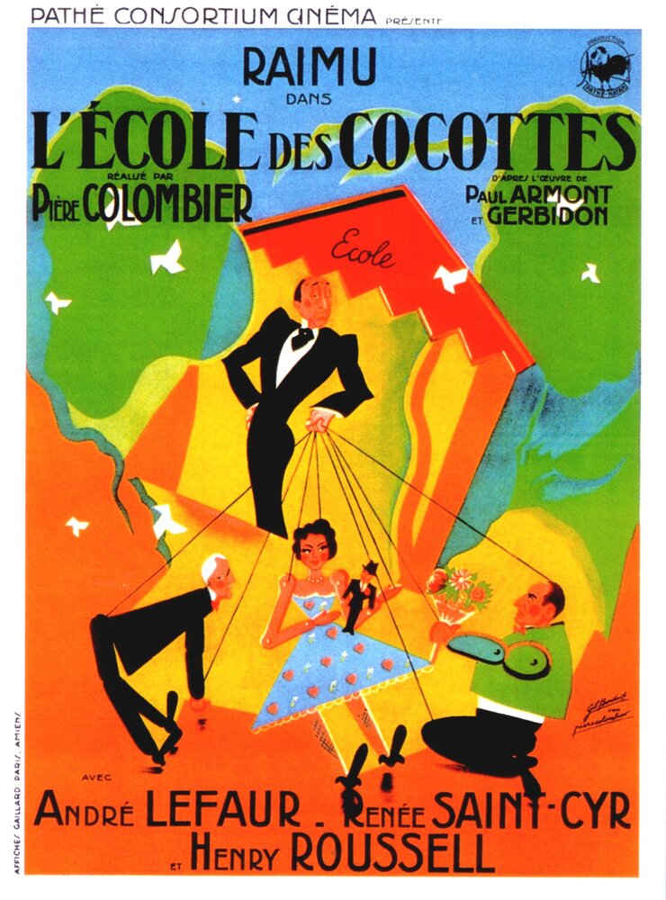 L'école des cocottes (1935) постер