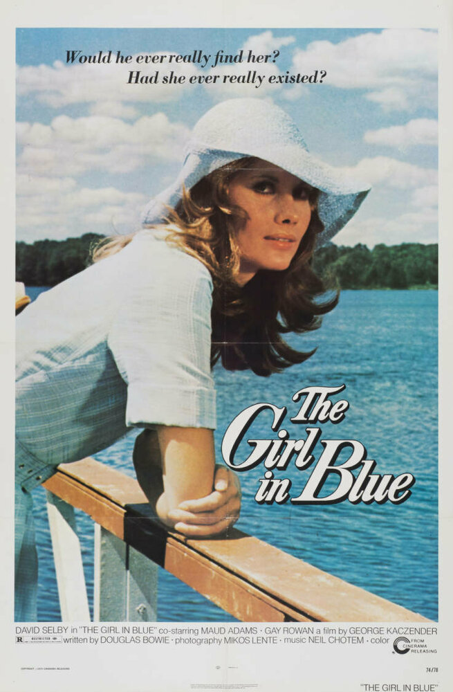 Девушка в синем (1973) постер