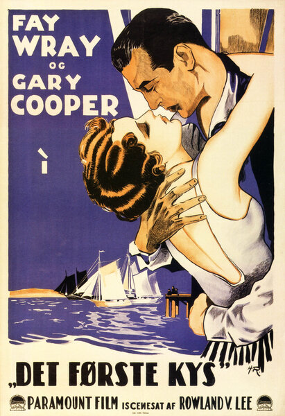 Первый поцелуй (1928) постер