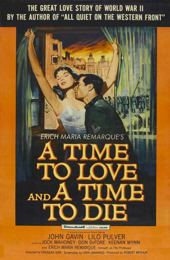Время любить и время умирать (1958) постер