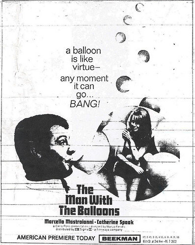 Человек с пятью шарами (1968) постер