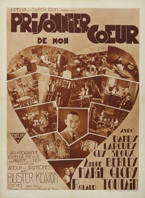 Prisonnier de mon coeur (1932) постер