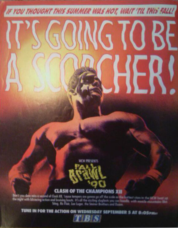WCW Столкновение чемпионов 12 (1990) постер