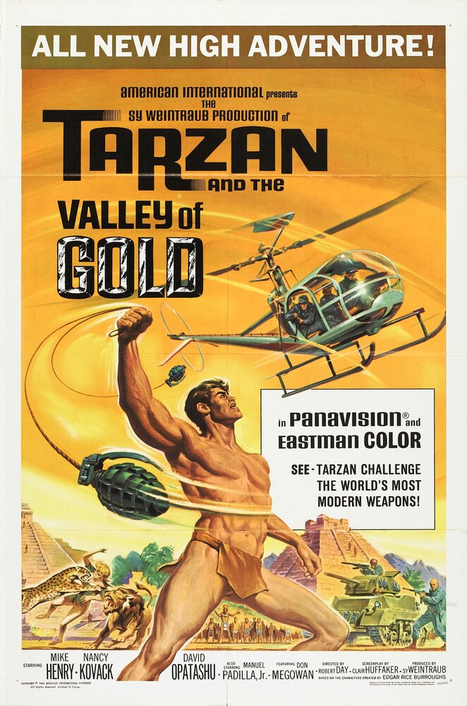 Тарзан и Золотая долина (1966) постер