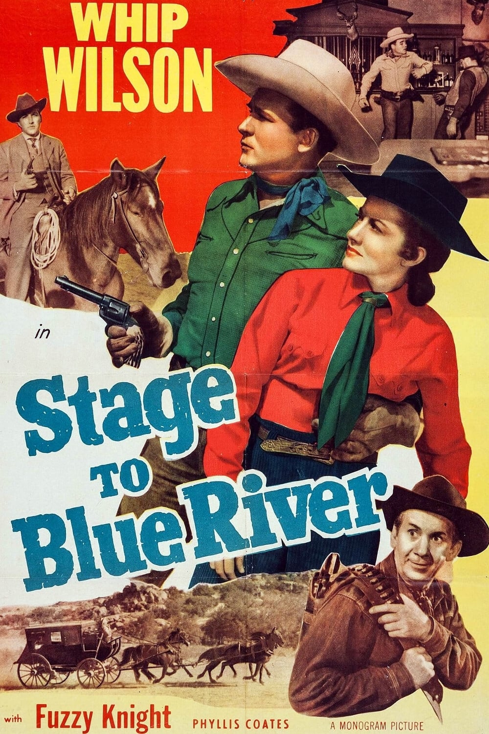 Stage to Blue River (1951) постер