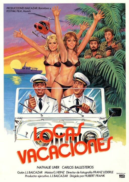 Locas vacaciones (1984) постер