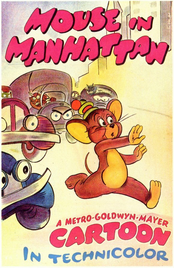 Мышонок в Нью-Йорке (1945) постер